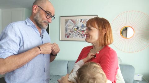 Imagen de una madre y su hijo 