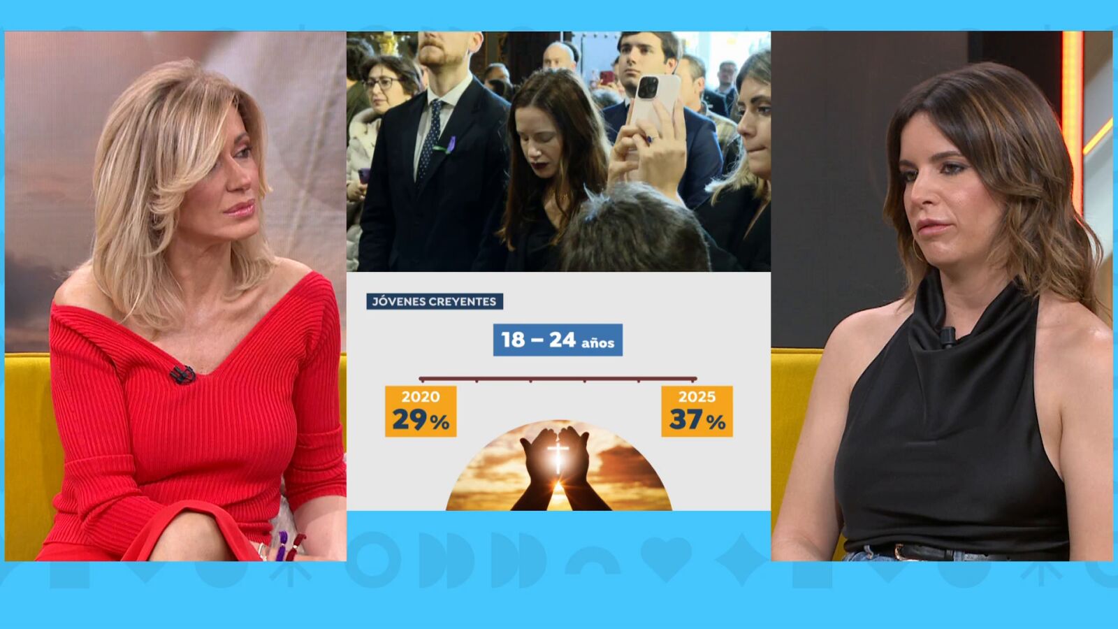 Ana Iris Simón, sobre el auge de jóvenes creyentes en España: 