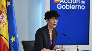 La ministra de Inclusi&oacute;n, Seguridad Social y Migraciones y portavoz del Gobierno, Elma Saiz