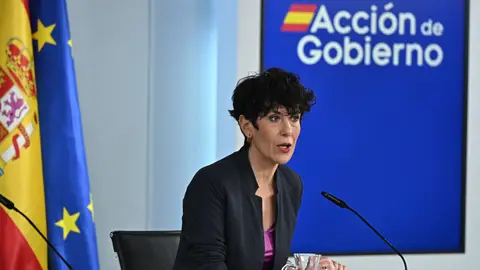 La ministra de Inclusión, Seguridad Social y Migraciones y portavoz del Gobierno, Elma Saiz La ministra de Inclusión, Seguridad Social y Migraciones y portavoz del Gobierno, Elma Saiz