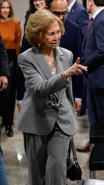 Reina Sofía en Madrid en la Casa de la Radio