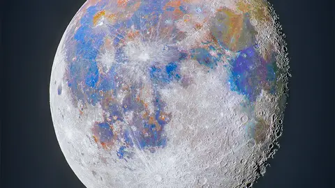 Fotografía de la Luna Fotografía de la Luna