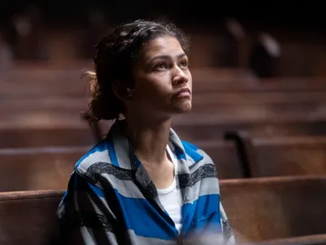 Zendaya como Rue en Euphoria Zendaya como Rue en Euphoria