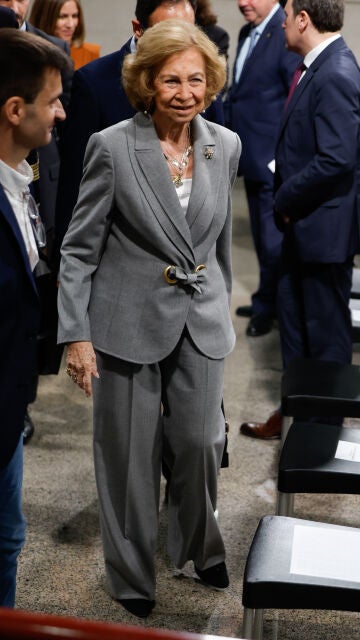 Reina Sofía en el evento de la Casa de la Radio