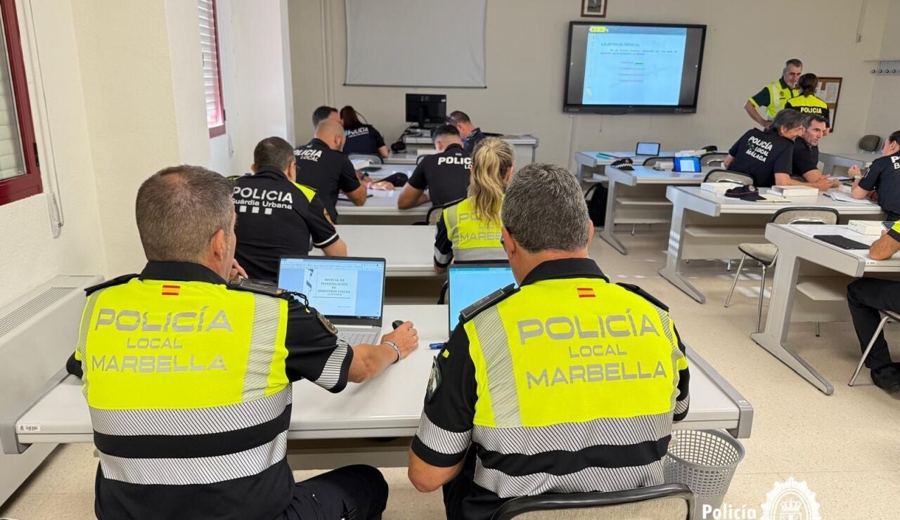 La Polic&iacute;a Local de Marbella en una imagen de archivo.