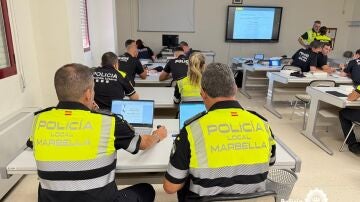 La Polic&iacute;a Local de Marbella en una imagen de archivo.
