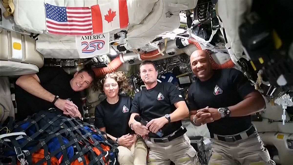 Dos astronautas de la nave Orión no han podido saborear la comida durante toda la misión