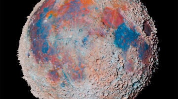Foto alterada de la Luna
