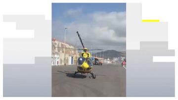 El v&iacute;deo de la evacuaci&oacute;n del ciclista de 67 a&ntilde;os atropellado
