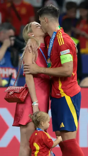 Alice Campello y Álvaro Morata Alice Campello y Álvaro Morata