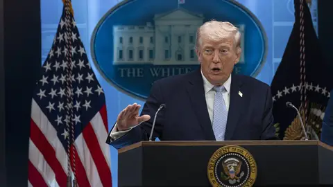 El presidente de Estados Unidos, Donald Trump. El presidente de Estados Unidos, Donald Trump.