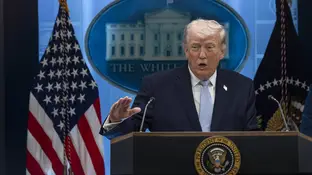 El presidente de Estados Unidos, Donald Trump. El presidente de Estados Unidos, Donald Trump.