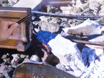 Rotura de la v&iacute;a de Adamuz