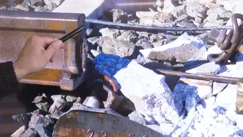 Rotura de la vía de Adamuz Rotura de la vía de Adamuz