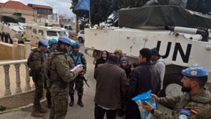 Militares de la FINUL en el sur de L&iacute;bano (archivo)