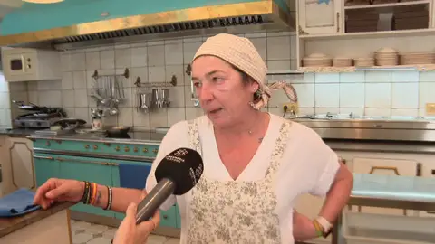 Una vecina de la Base de Rota, en Cádiz Una vecina de la Base de Rota, en Cádiz