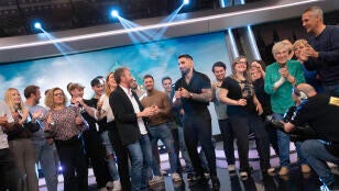 &iexcl;Fiesta en plat&oacute;! Pablo Motos anima a Ilia a Topuria a bailar con todo el p&uacute;blico de El Hormiguero