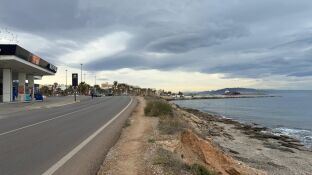 Imagen del lugar donde encontraron el cad&aacute;ver del menor asesinado en Garrucha, Almer&iacute;a