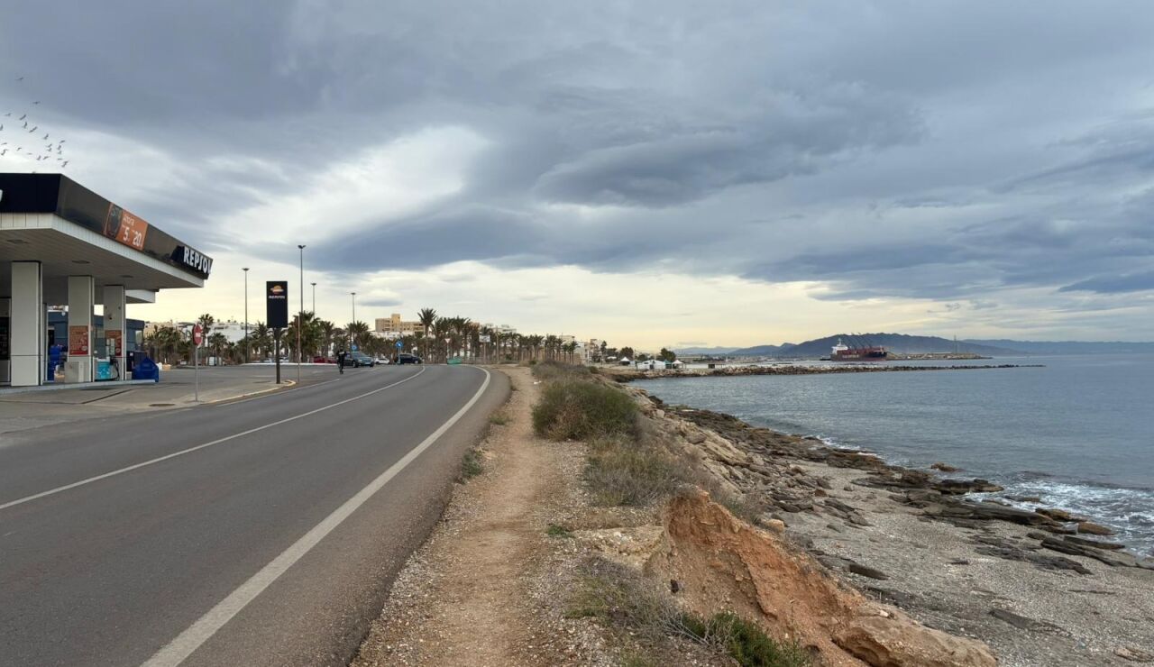Imagen del lugar donde encontraron el cad&aacute;ver del menor asesinado en Garrucha, Almer&iacute;a
