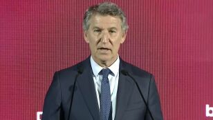 El presidente del PP, Alberto N&uacute;&ntilde;ez Feij&oacute;o