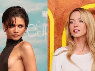 Zendaya y Sydney Sweeney en la premire en Los Angeles de la temporada 3 de Euphoria