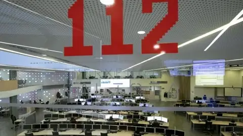 Foto de archivo del 112 Galicia Foto de archivo del 112 Galicia