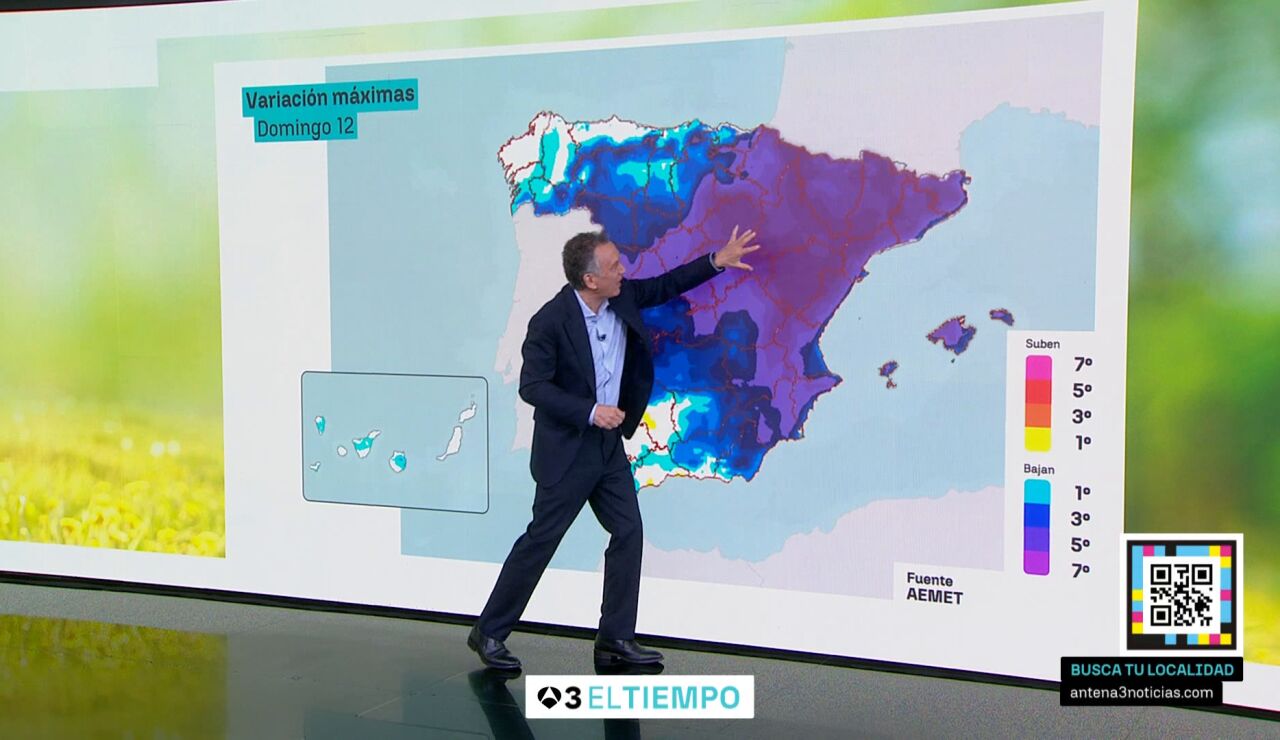 La previsi&oacute;n del tiempo de Roberto Brasero 