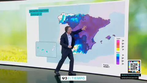 La previsión del tiempo de Roberto Brasero La previsión del tiempo de Roberto Brasero