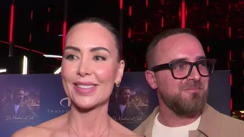 Vania Millán y su marido, Julián Bayón Vania Millán y su marido, Julián Bayón