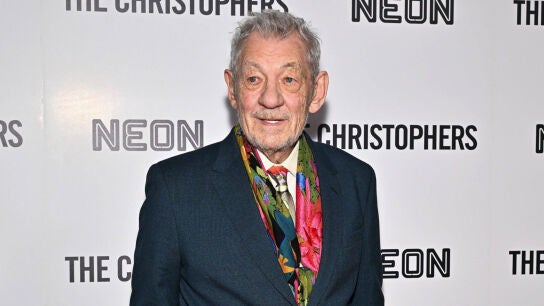 El actor Ian McKellen