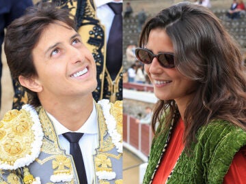 Andr&eacute;s Roca Rey y Tana Rivera en la feria taurina de Brihuega