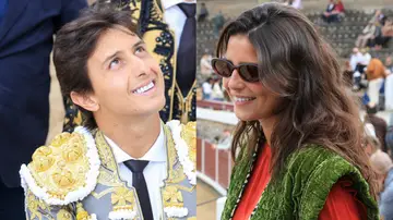 Andrés Roca Rey y Tana Rivera en la feria taurina de Brihuega Andrés Roca Rey y Tana Rivera en la feria taurina de Brihuega