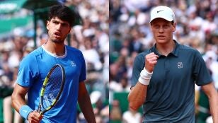Carlos Alcaraz y Jannik Sinner, finalistas del Masters 1.000 de Montecarlo 2026