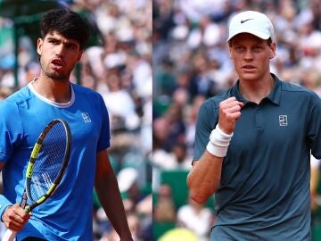 Carlos Alcaraz y Jannik Sinner, finalistas del Masters 1.000 de Montecarlo 2026