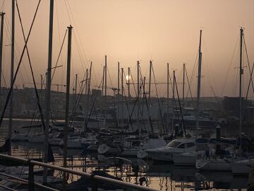 Calima en en Vigo, Pontevedra, Galicia