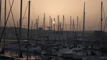 Calima en en Vigo, Pontevedra, Galicia