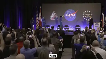 Así vivieron los astronautas de Artemis II su viaje a la Luna: "Demasiado grande para un solo cuerpo" Así vivieron los astronautas de Artemis II su viaje a la Luna: "Demasiado grande para un solo cuerpo"