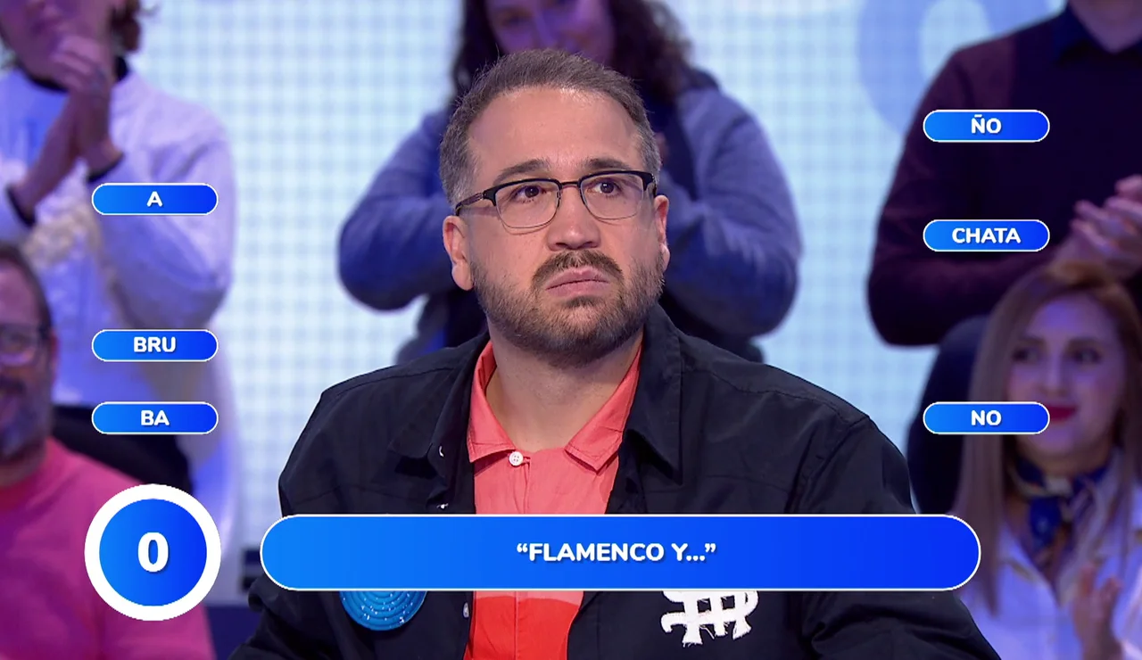 La cara de sorpresa de Aníbal Gómez cuando no validan su última respuesta: “Había entrado pero no se la podemos dar”