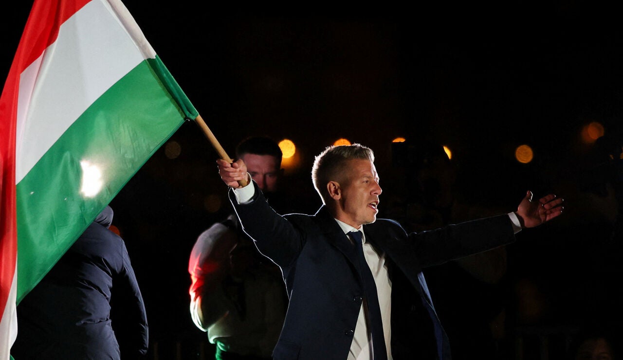 P&eacute;ter Magyar, ganador de las elecciones de Hungr&iacute;a