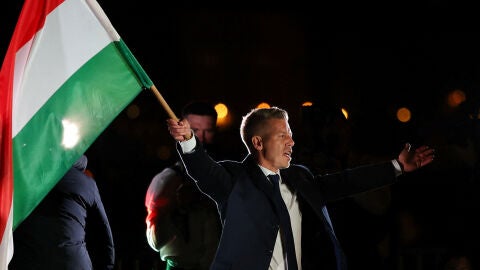 P&eacute;ter Magyar, ganador de las elecciones de Hungr&iacute;a