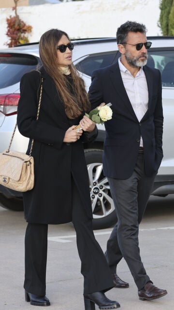 Sara Carbonero, acompañada de José Luis Cabrera