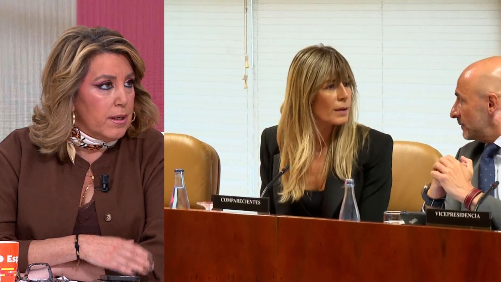 Susana Díaz carga contra el ministro Bolaños por criticar el procesamiento de Begoña Gómez: 