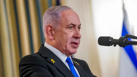 Netanyahu (Foto de ARCHIVO)September 29, 2025, Washington, District Of Columbia, USA: Prime Minister Benjamin Netanyhu of Israel, with United States President Donald J Trump, participates in a joint press conference in the State Dining Room of the White House in Washington, DC, USA, 29 September 2025. In their Oval Office meeting, Trump pressed Netanyahu to accept a peace deal to end Israelâ€s on-going war in Gaza, and for Hamas to free their remaining hostagesEuropa Press/Contacto/Will Oliver - Po...