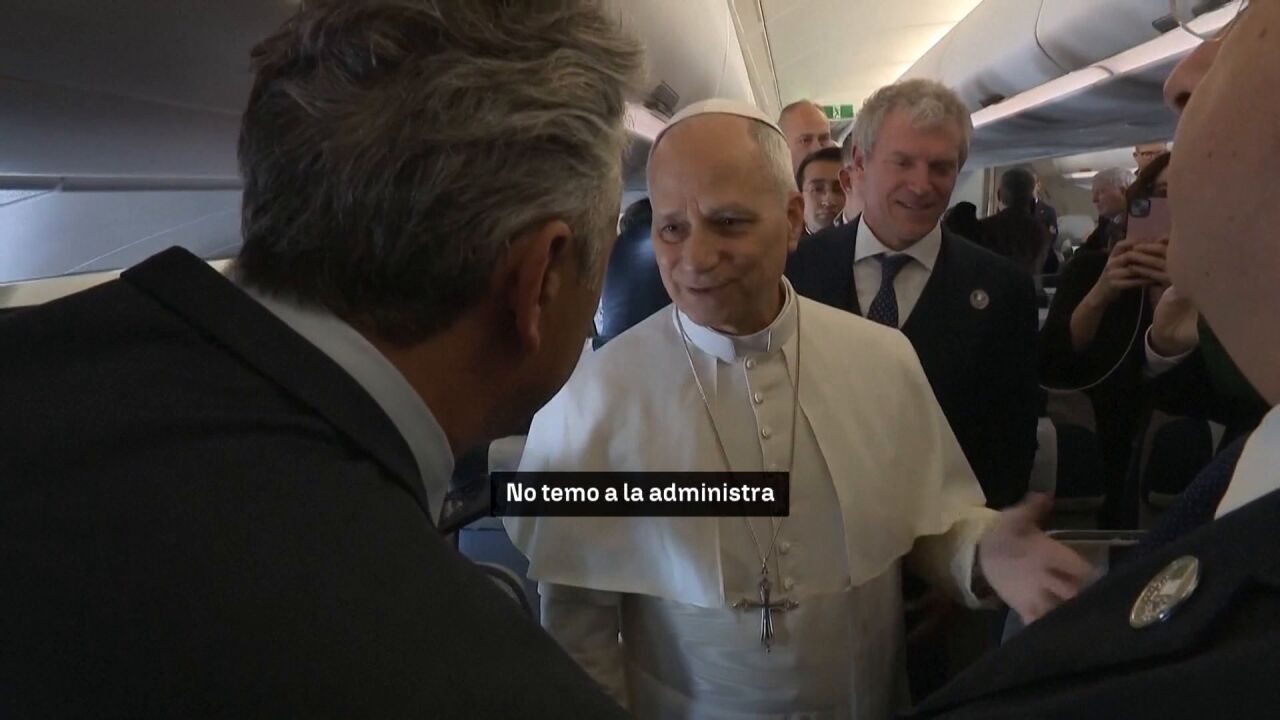 El Papa León XIV responde a Donald Trump: "No temo a la administración Trump"