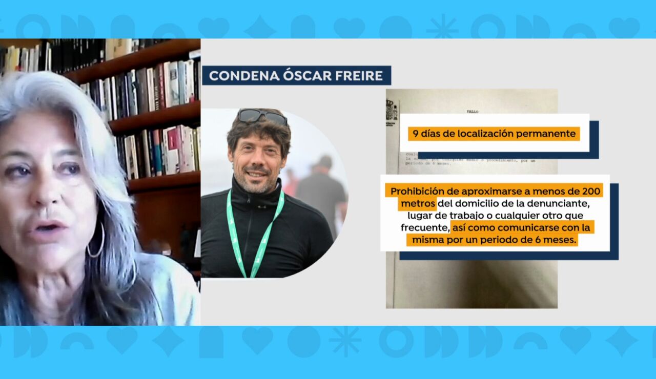 Condena a &Oacute;scar Freire.