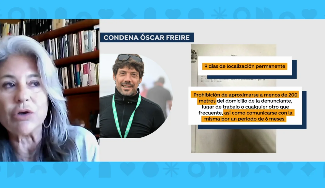 Condena a Óscar Freire.