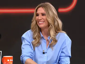 Bea Arias en Espejo Público. Bea Arias en Espejo Público.