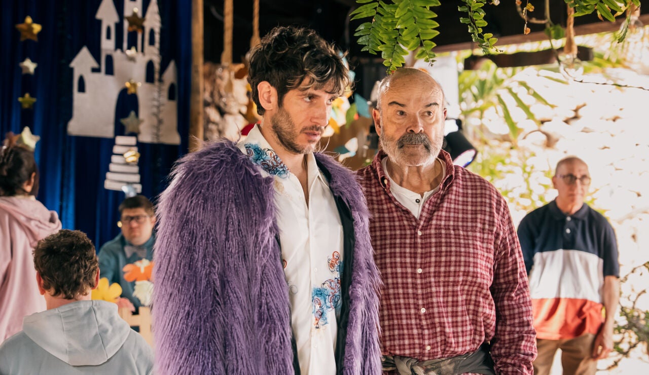 Quim Guti&eacute;rrez y Antonio Resines en Haciendo amigos