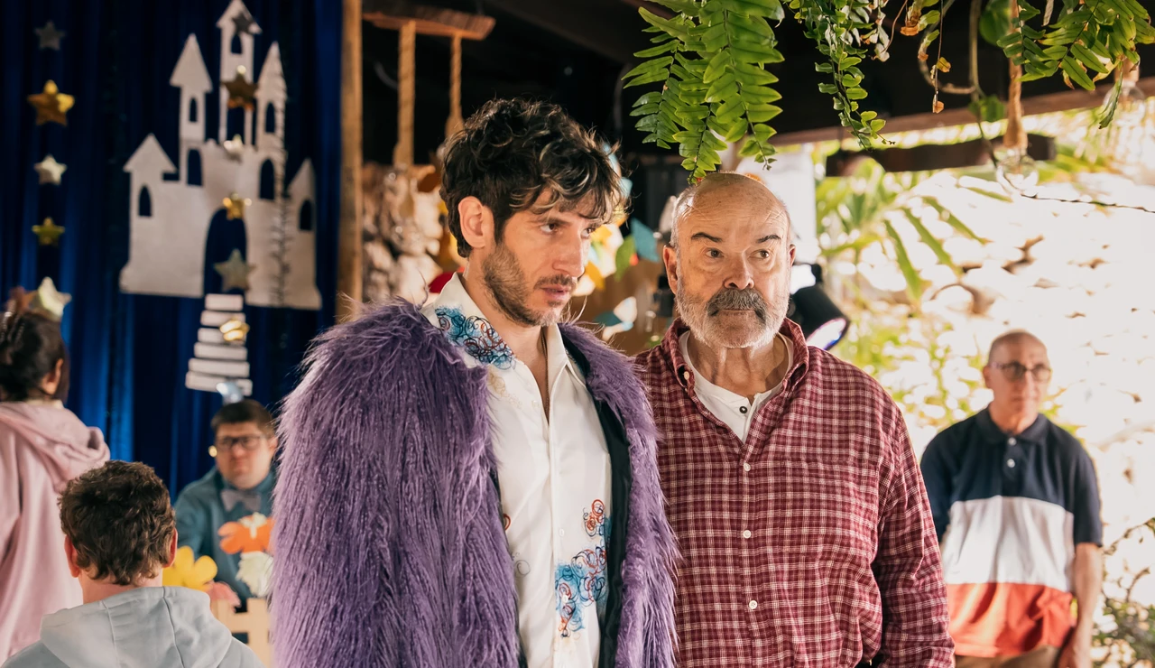 Quim Gutiérrez y Antonio Resines en Haciendo amigos