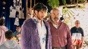 Quim Guti&eacute;rrez y Antonio Resines en Haciendo amigos